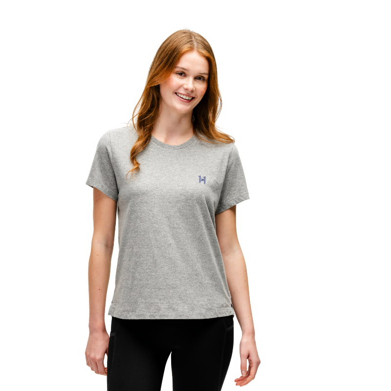 Horseware - Korte mouwen T-shirt voor dames Active hw grijs 