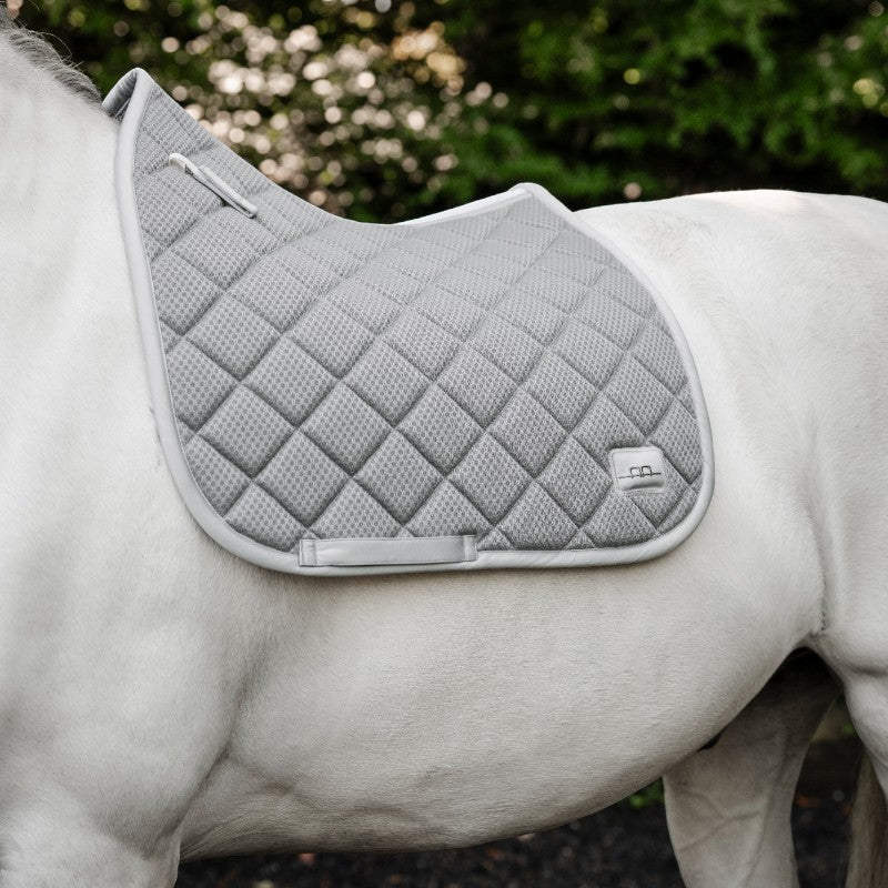 Horseware - Alessandro Albanese Performance silver slate dressage saddle 