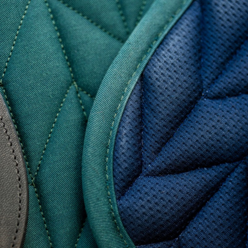 Horseware - Dynasty green dressage saddle pad 