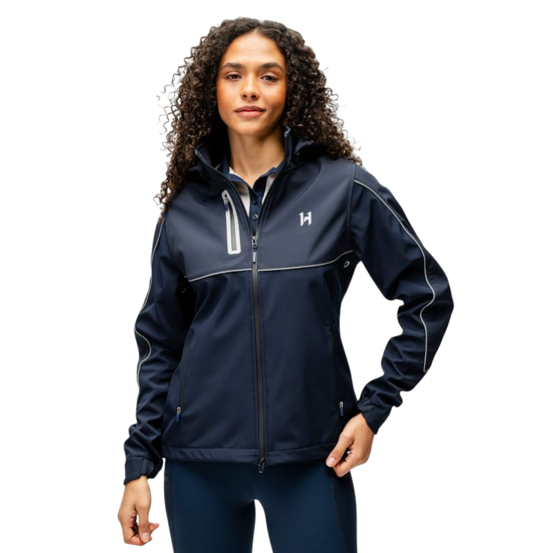 Horseware - Damen Softshell-Jacke mit langen Ärmeln Tempo marine 