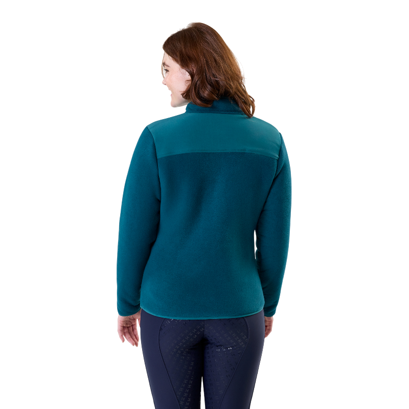 Horseware - Dames fleece jas met lange mouwen Pace dynasty green 