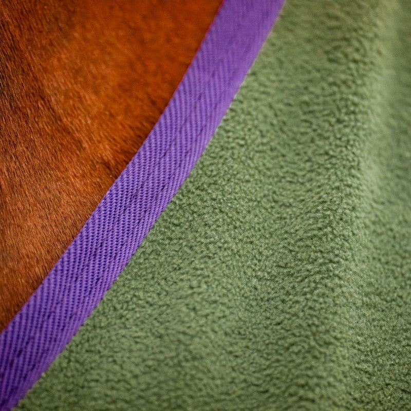 Horseware - Couverture polaire Amigo Fleece Cooler bramble/ winterberry et taupe