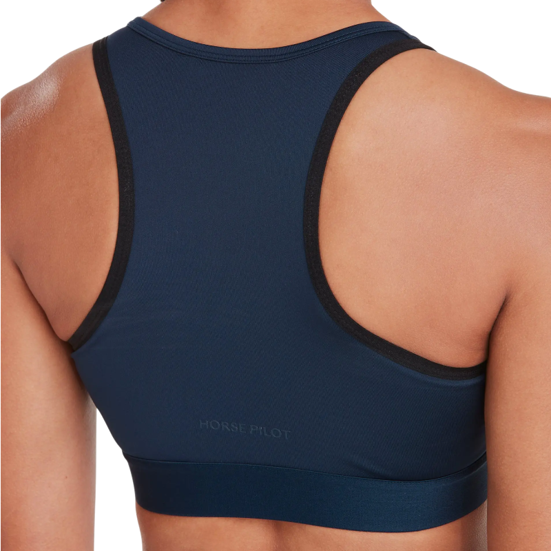 Horse Pilot - Brassière de sport Sports Bra femme marine