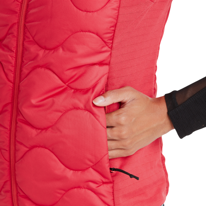 Horse Pilot - Dames zonder mouwen Doudoune Rider Vest lipstick 