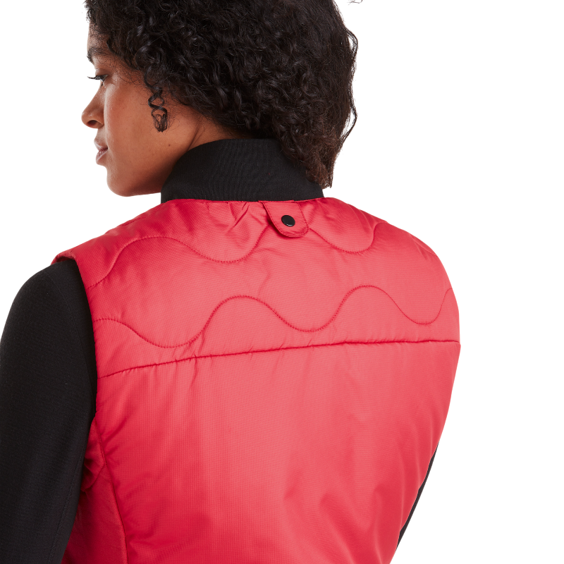 Horse Pilot - Dames zonder mouwen Doudoune Rider Vest lipstick 