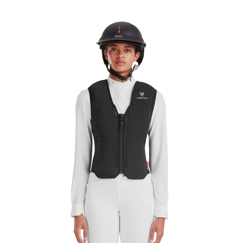 Horse Pilot - Unisex elektronische airbag vest E-Twist' Air zwart 