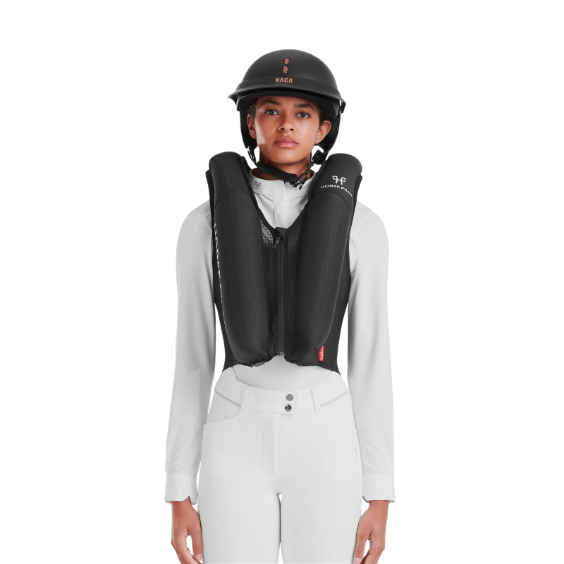 Horse Pilot - Unisex elektronische airbag vest E-Twist' Air zwart 