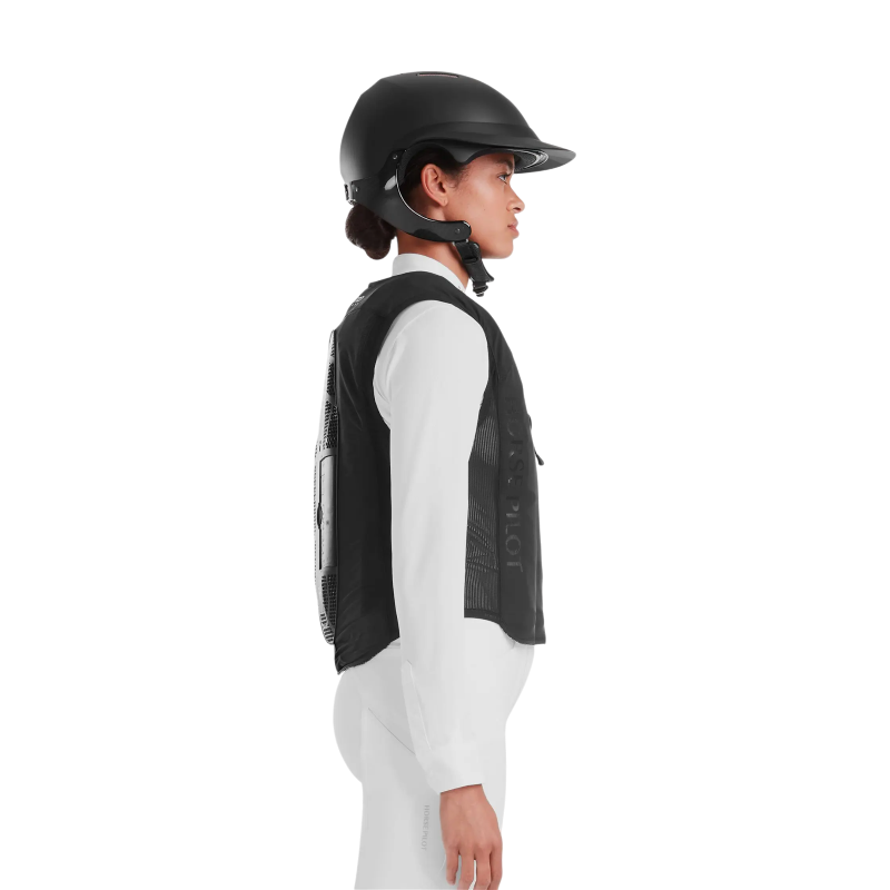 Horse Pilot - Unisex elektronische Airbag-Weste E-Twist' Air schwarz 