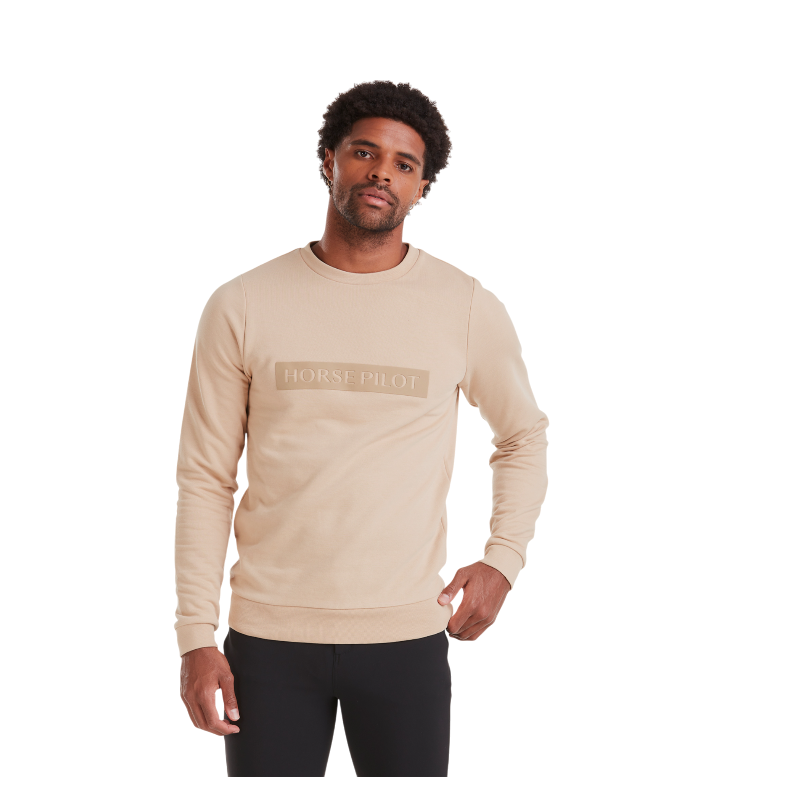 Horse Pilot - Langarmshirt für Herren Team Latte 