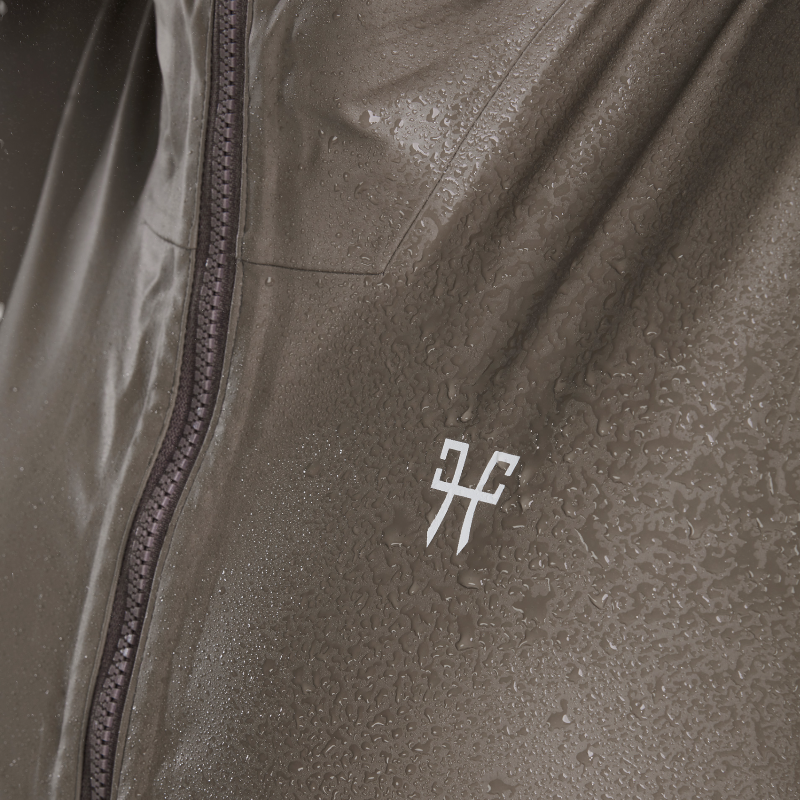 Horse Pilot - Veste de pluie femme Long Raintech dark coffee | - Ohlala