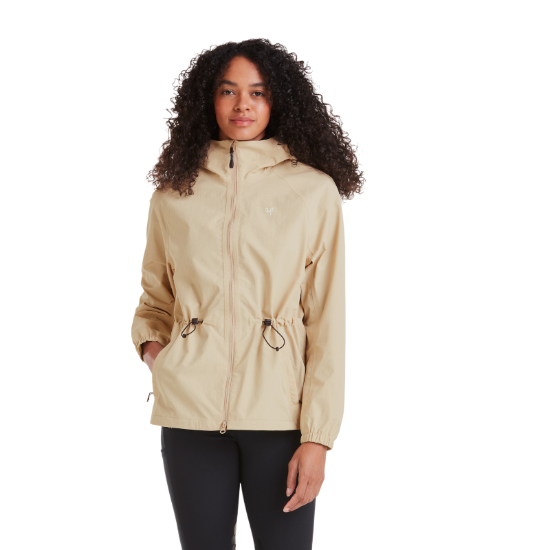 Horse Pilot - Damen Regenjacke Raintech latte 