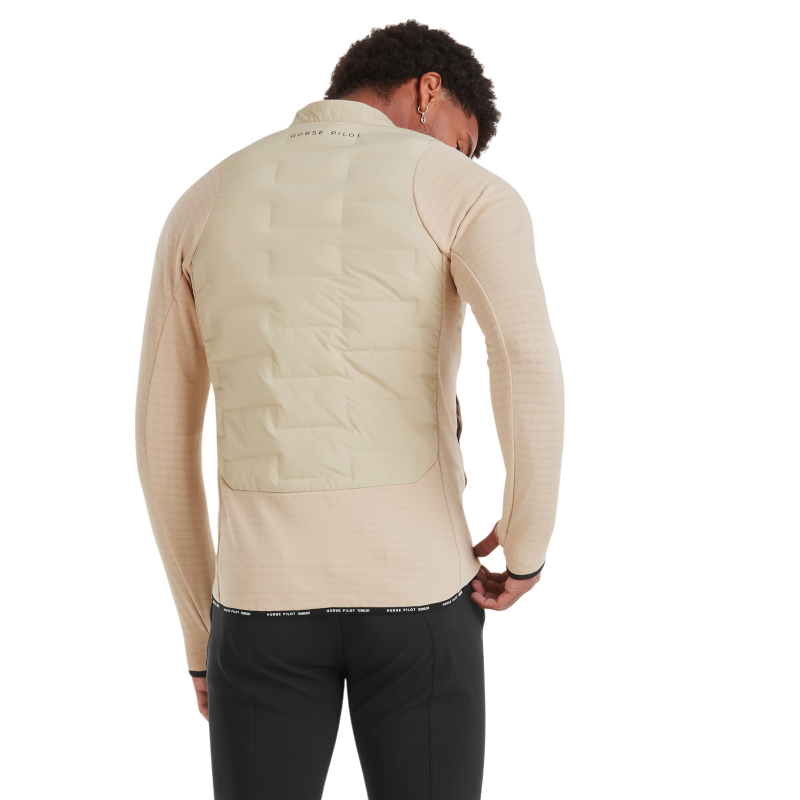 Horse Pilot - Lange mouwen herenjas Storm latte 