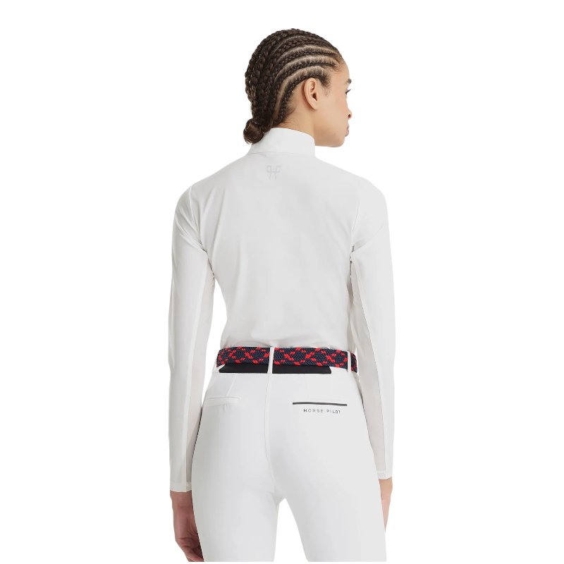 Horse Pilot - Baselayer anti-uv femme Sunset blanc | - Ohlala