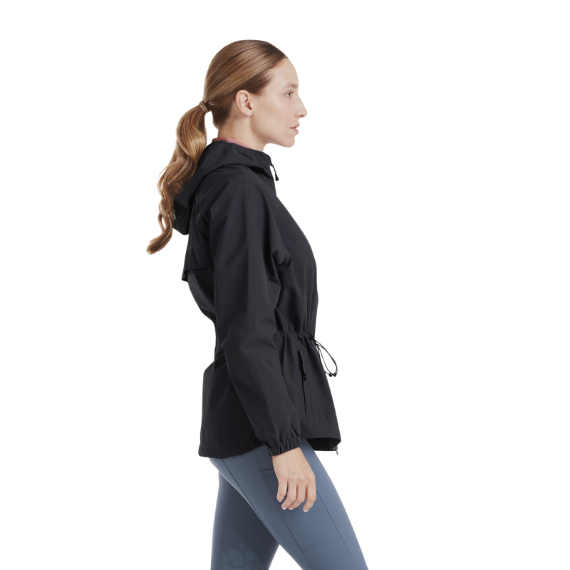 Horse Pilot - Damen Regenjacke Raintech blau-grafit 