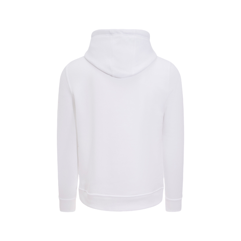 Hagg - Sweat à capuche homme blanc/ noir