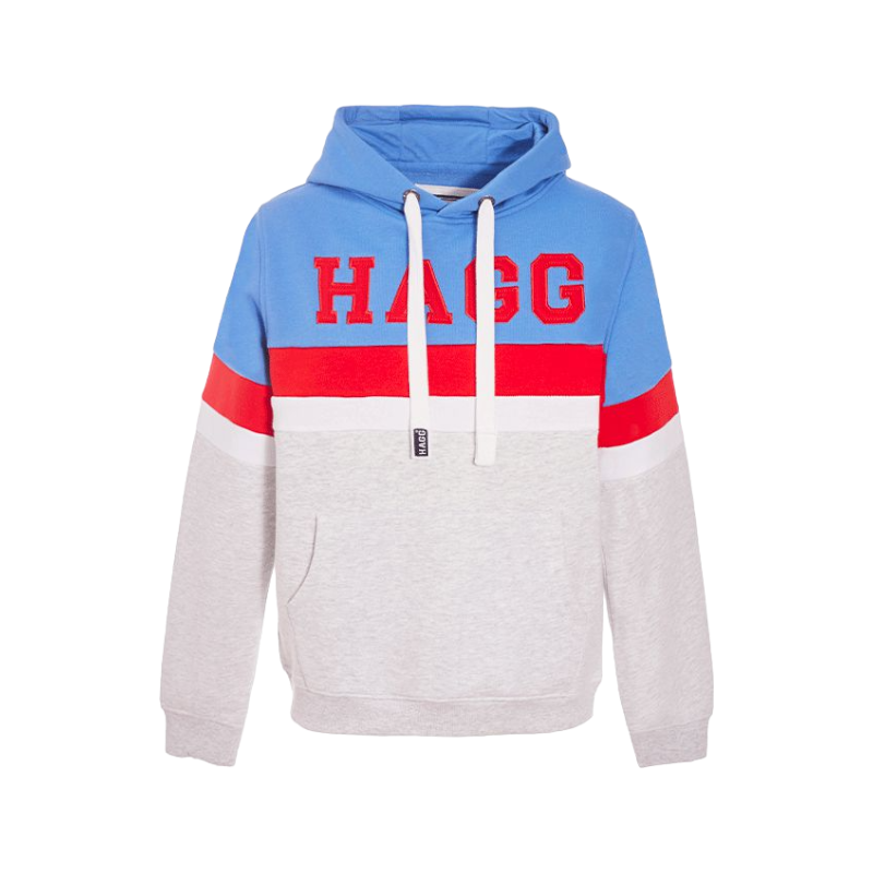 Hagg - Blue Hooded hoodie