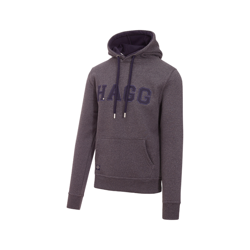 Hagg - Sweat à capuche homme gris anthracite/ marine