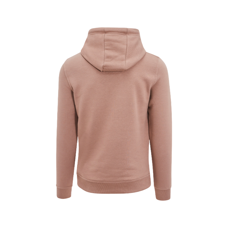 Hagg - Herren-Hoodie glänzend braun/orange