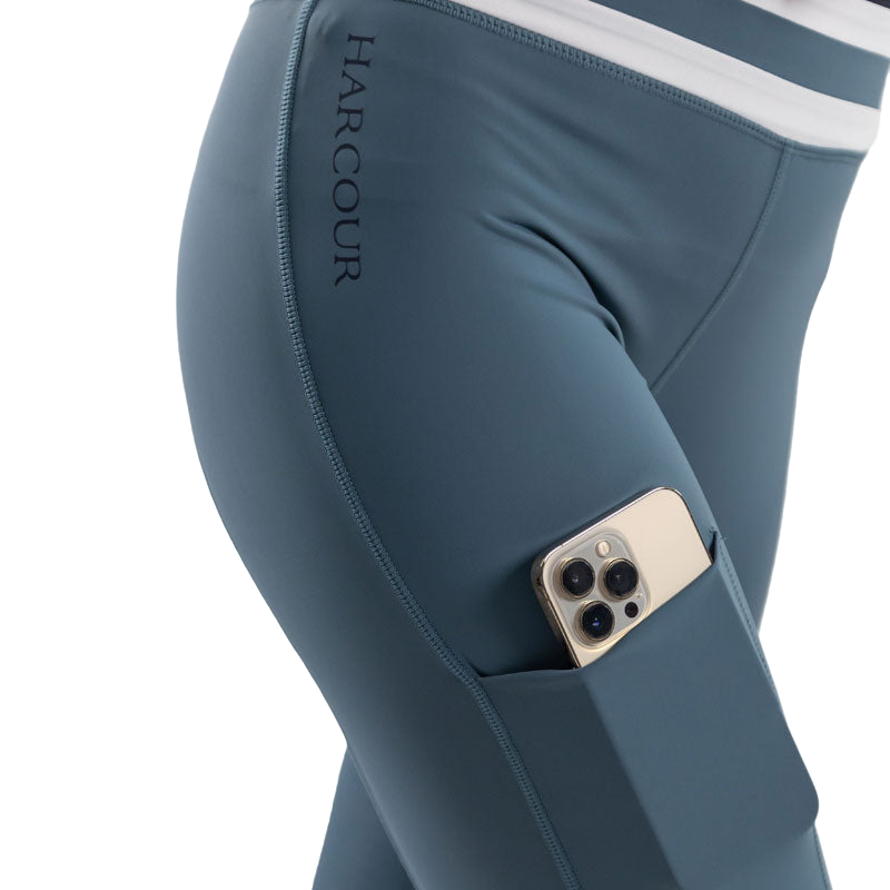 Harcour - Women's full grip riding leggings Brookie lavender