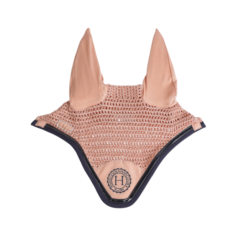 Harcour - Fredy peach horse bonnet 