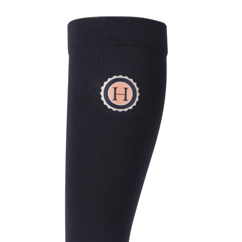 Harcour - Santia equestrian socks emerald green (x3) 