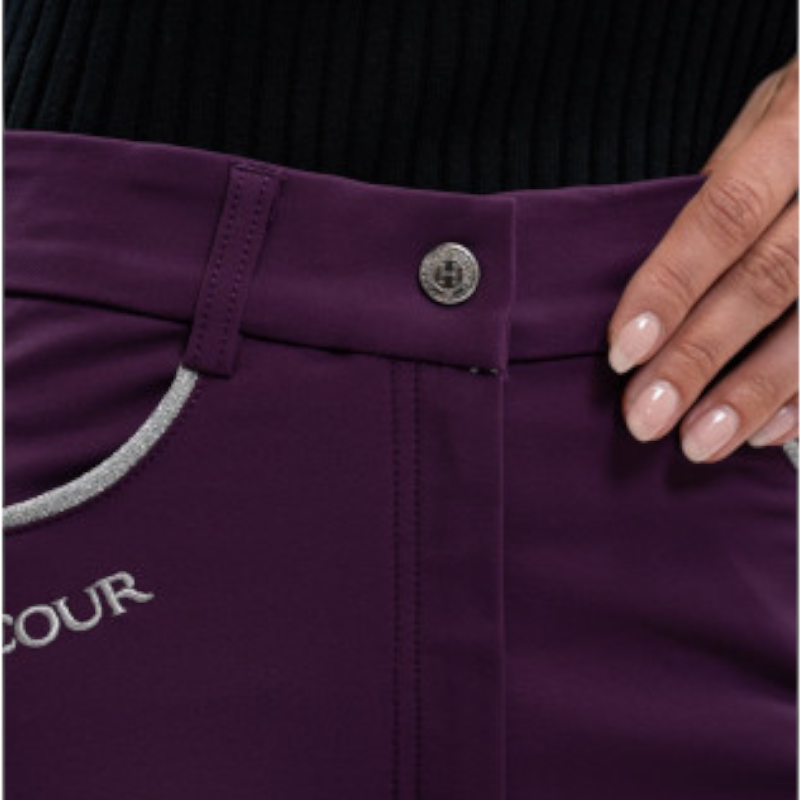 Harcour - Damen Fleece-Reithose Jaipur Figue 