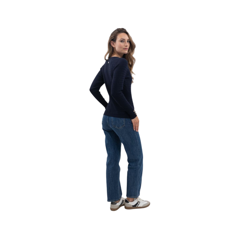 Harcour - Women's pull Antoinette navy Harcour x Versailles 
