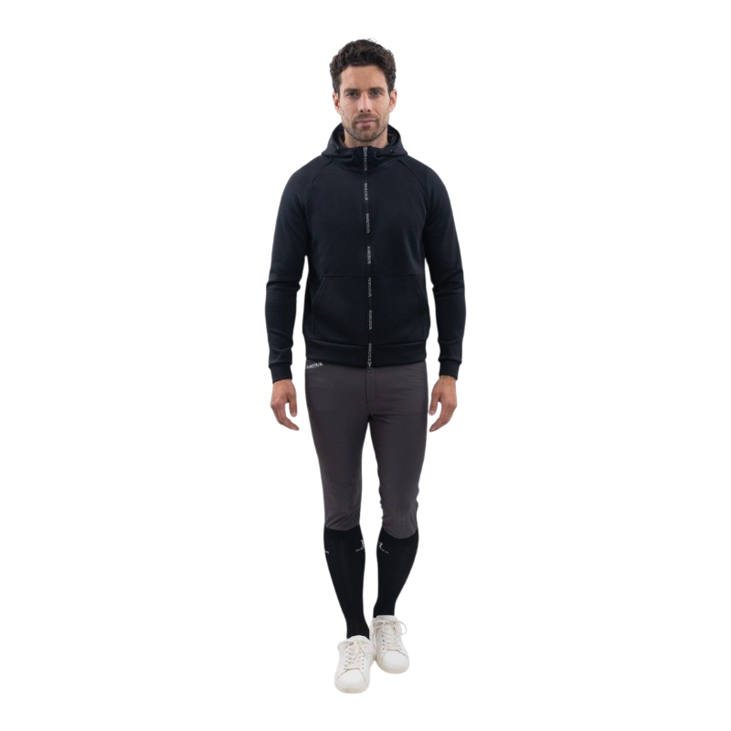 Harcour - Technisches Sweatshirt mit Reißverschluss für Herren Aron schwarz 