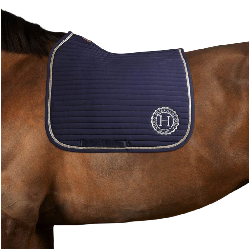 Harcour - Karembar dressage rug navy/ light gold 