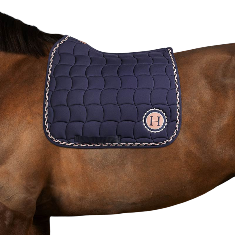 Harcour - Tapis de dressage Schella marine