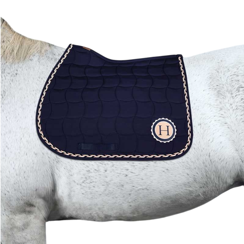 Harcour - saddle pad Schella marine 