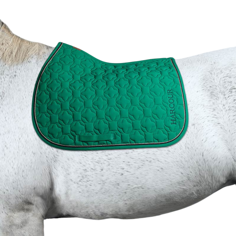 Harcour - Tapis de selle Sitka emerald green