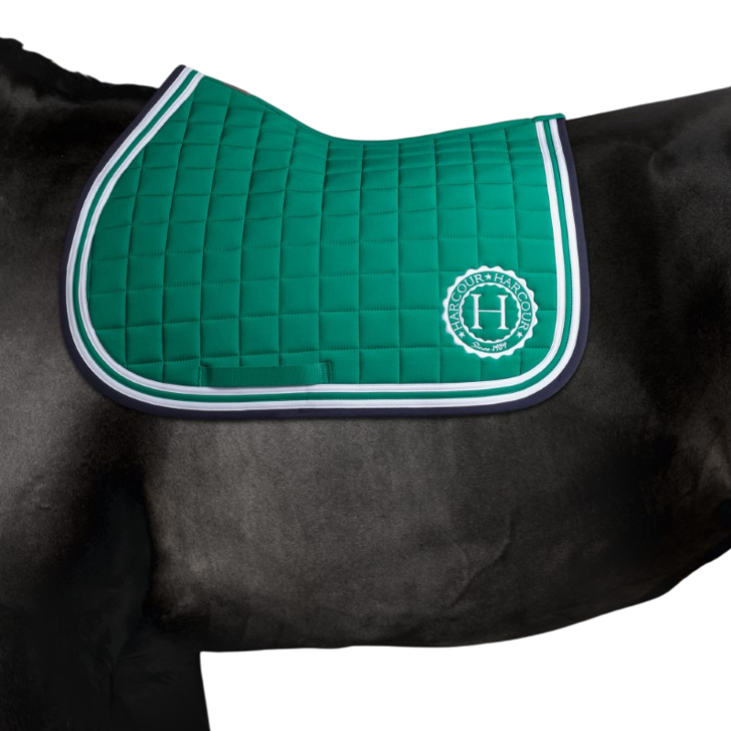 Harcour - Tapis de selle Soft emerald green