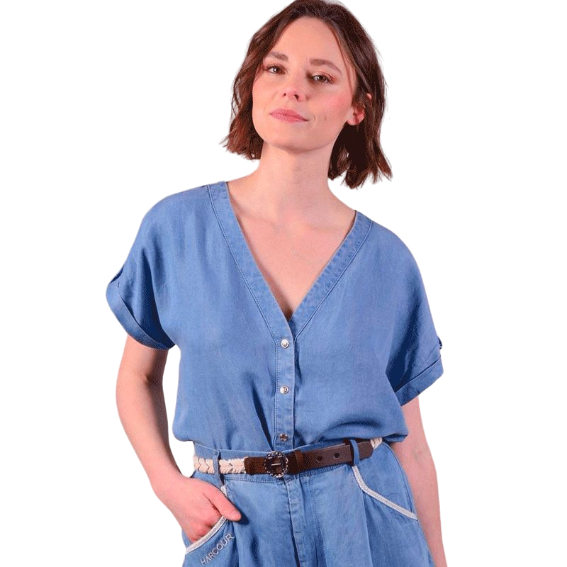 Harcour - Blouse femme Shaina WE denim