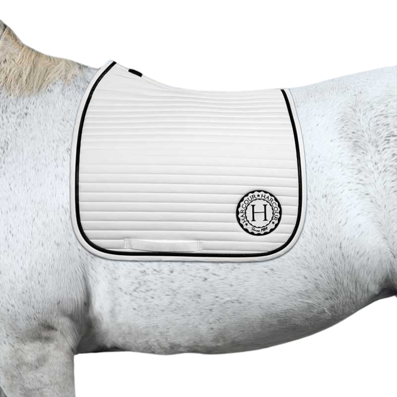 Harcour - Tapis de dressage Karembar blanc