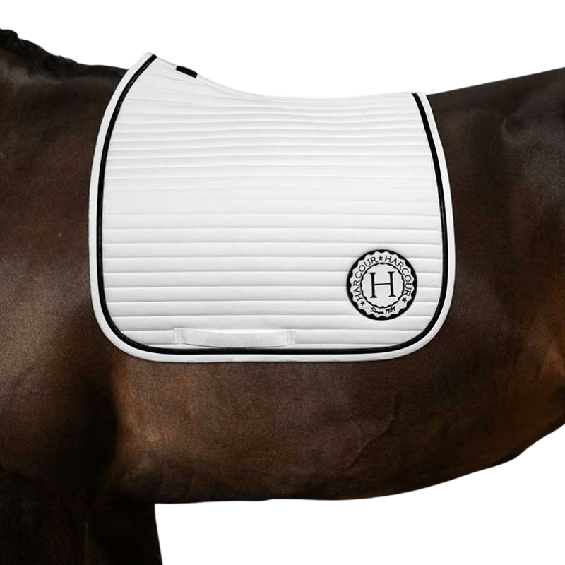 Harcour - Tapis de dressage Karembar blanc