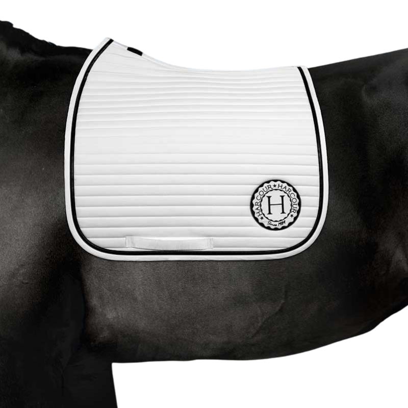 Harcour - Tapis de dressage Karembar blanc