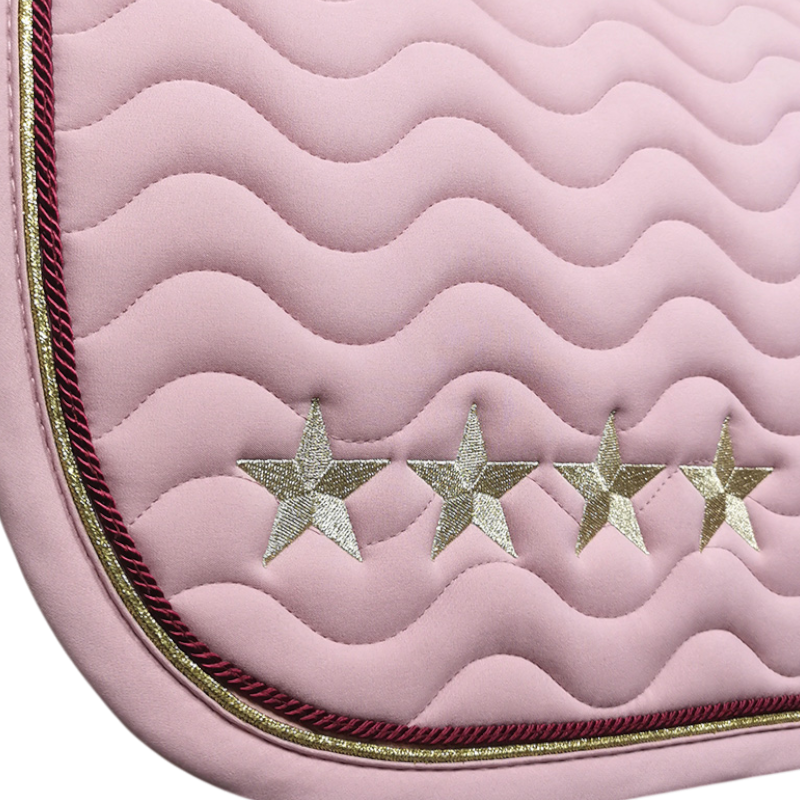 Harcour - Tapis de selle Arkana Star pivoine | - Ohlala