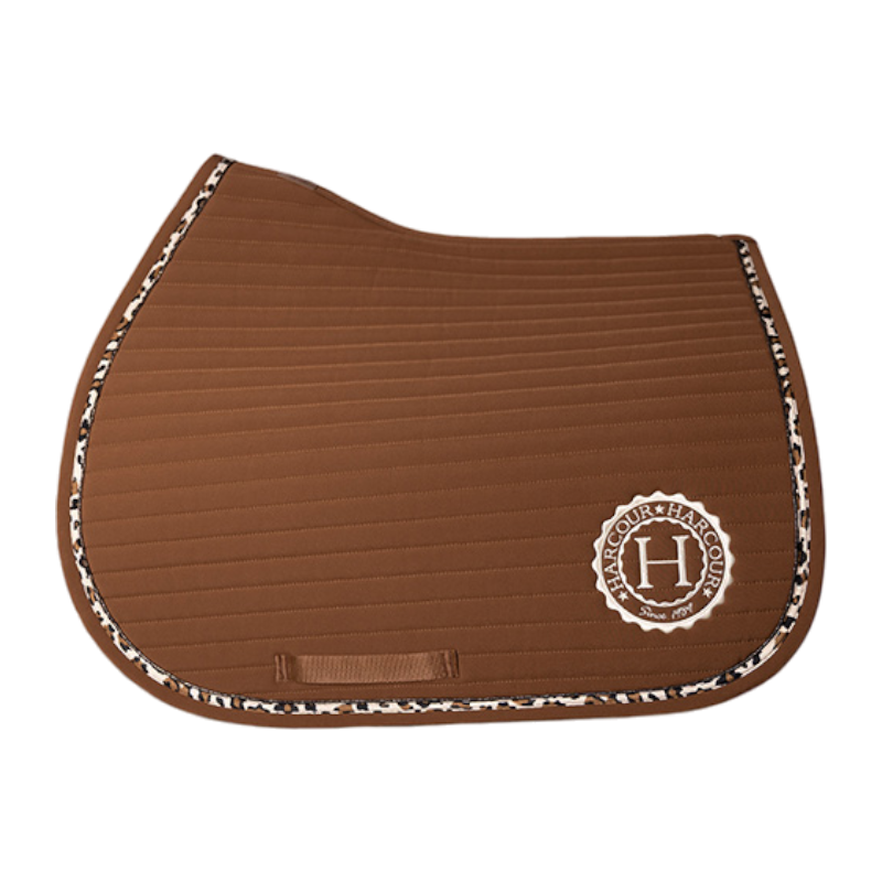 Harcour - Tapis de selle Kassandre cognac | - Ohlala