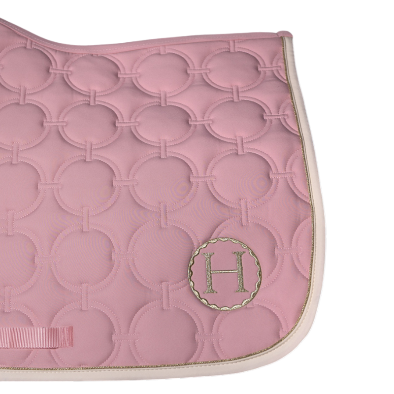 Harcour - Tapis de selle Wimpel rose pâle | - Ohlala