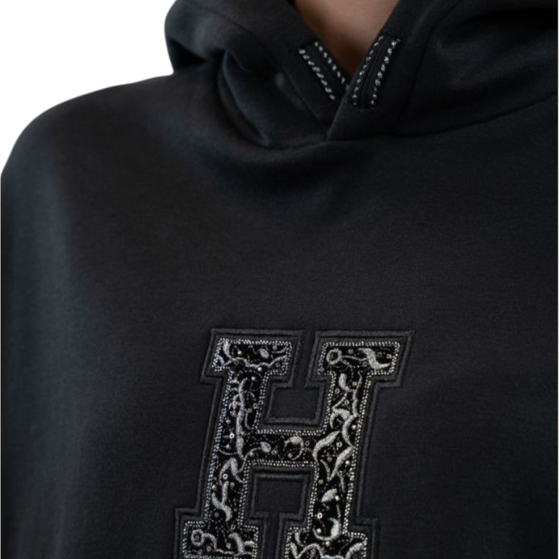 Harcour - Damen Hoodie Almyra schwarz 