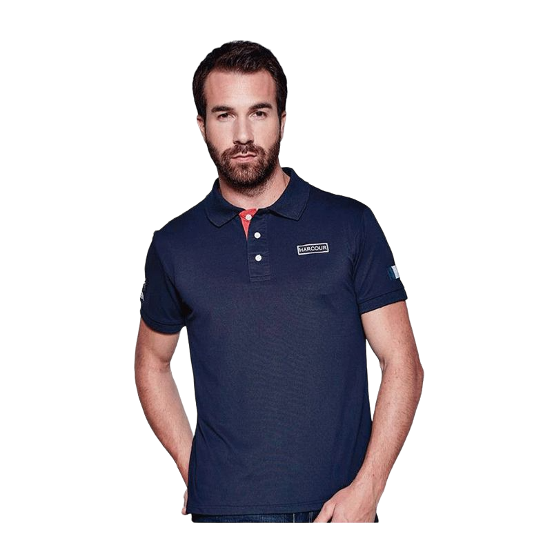 Harcour - Quitoh Herren-Kurzarm-Poloshirt