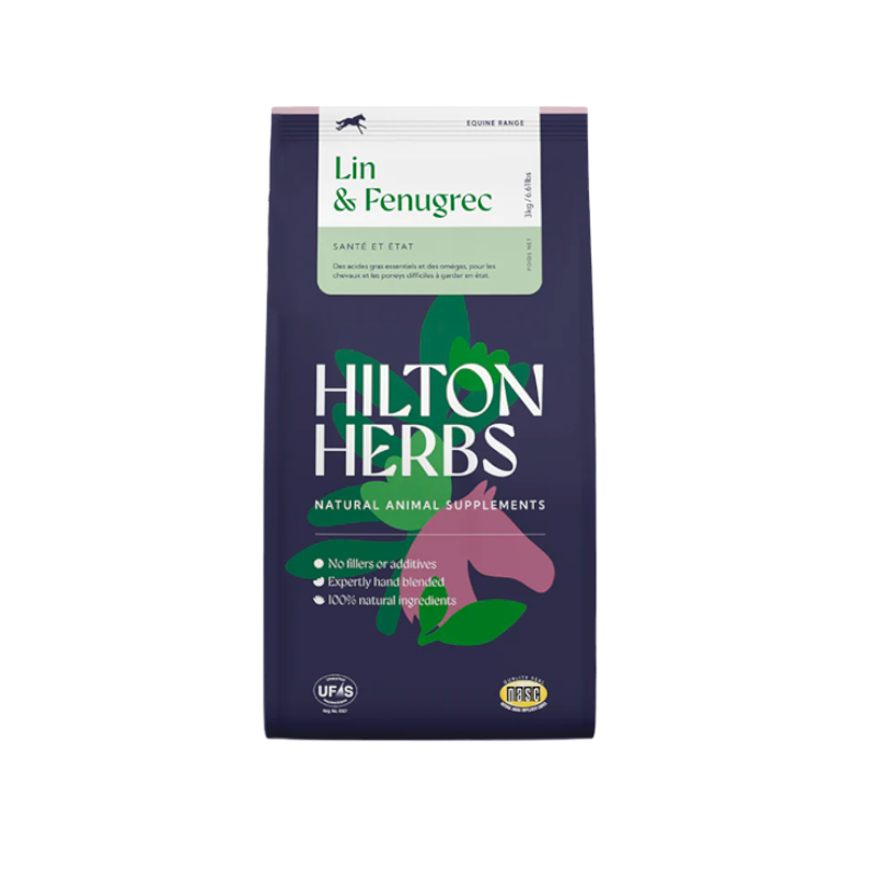 Hilton Herbs - Voedselsupplement omkering van Lin & Fenegriekstaten