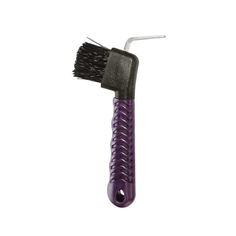 Hippotonic - Soft Hand hoof pick black/purple