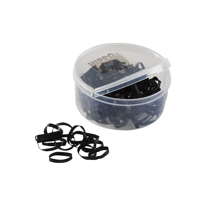 Hippotonic - 1800 Black Silicone Elastic