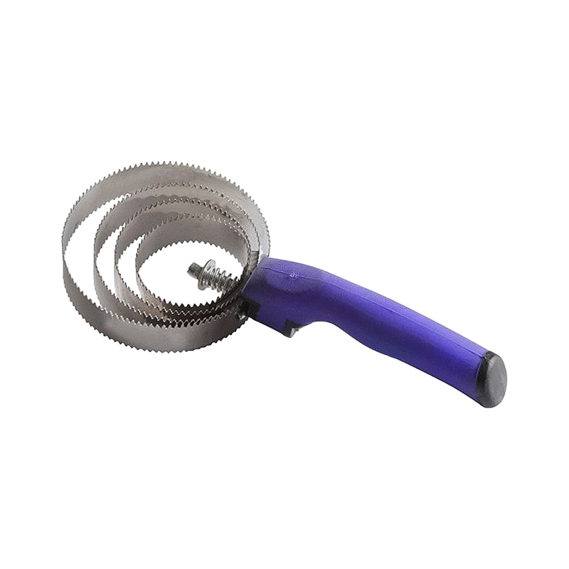 Hippotonic - Ronde metalen en paarse handgreep