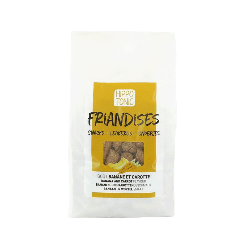 Hippotonic - Banaan- en worteltraktaties voor paarden