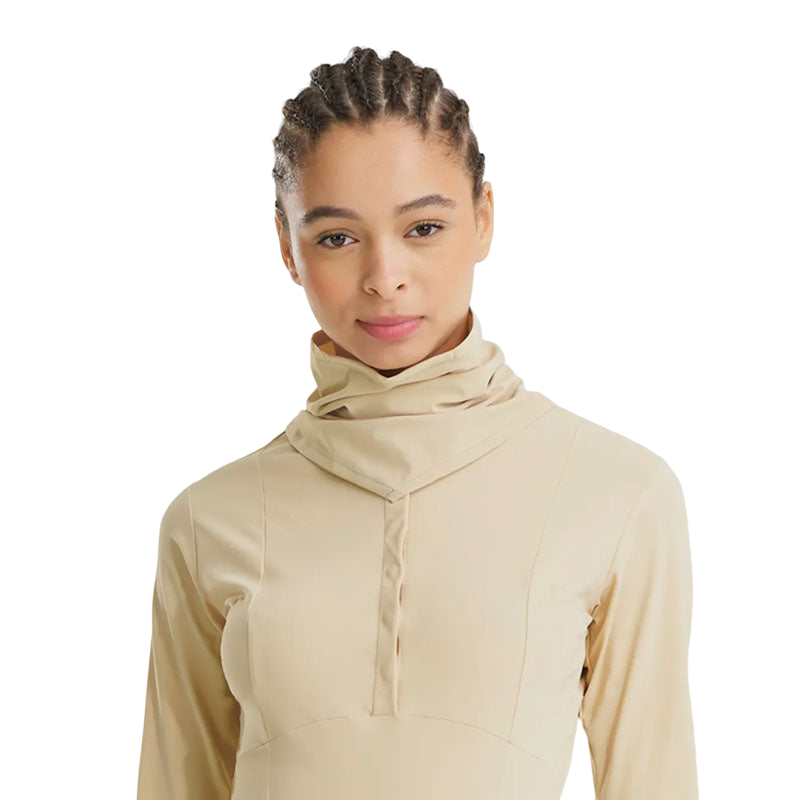 Horse Pilot - Col protection visage Aero face scarf sand