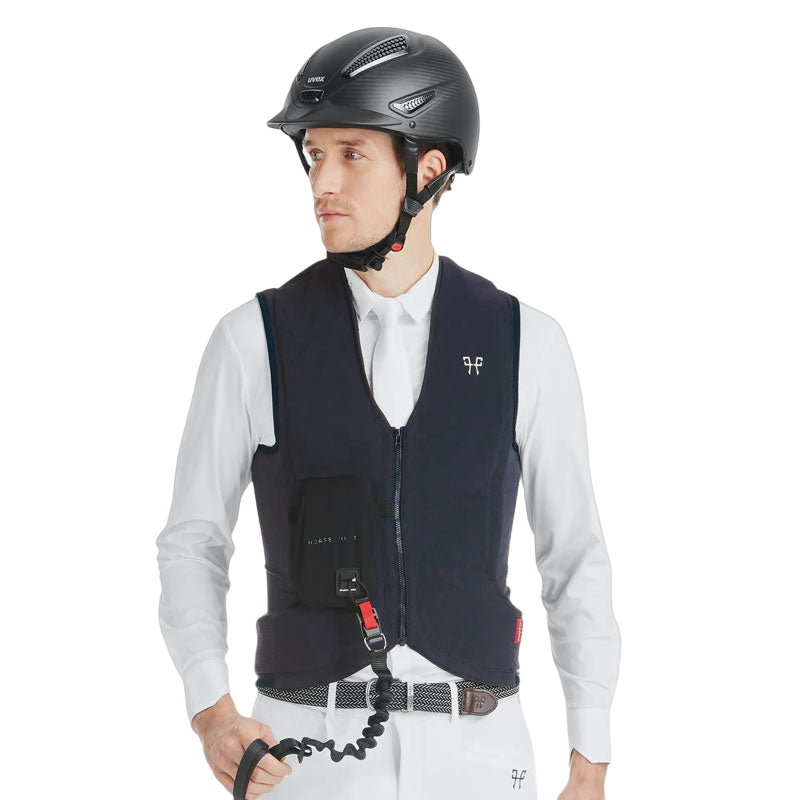 Horse Pilot - Gilet Airbag Twist'air marine | - Ohlala