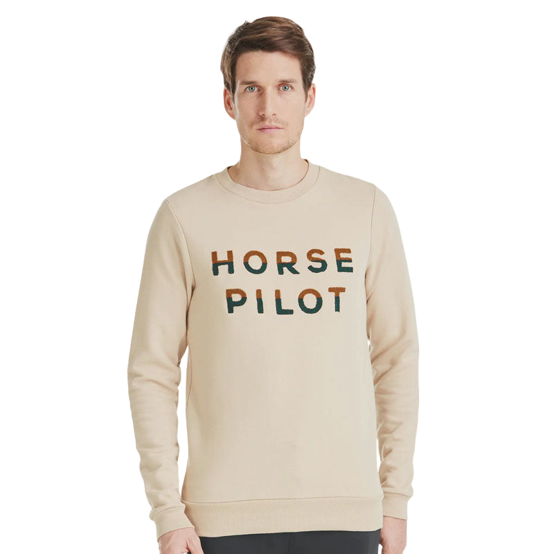 Horse Pilot - Team Sand Herrenpullover